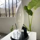 “La Perla” desk lamp by Bruno Gecchelin for Oluce 1980