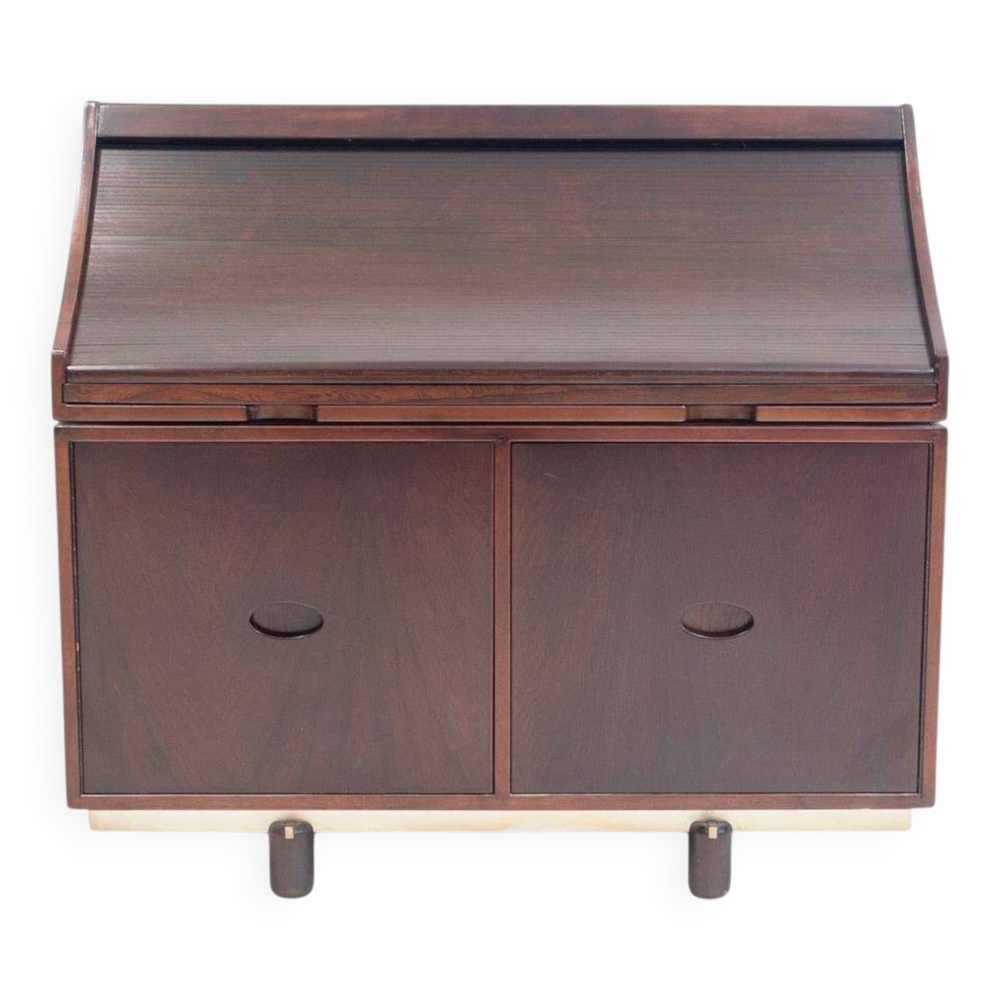 Gianfranco Frattini for Bernini wooden secretary desk