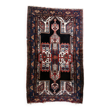 Tapis ancien fait main Malayer 123cm x 199cm - 1C999