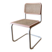 Chaise cesca b32 rose pâle
