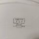 Digoin Sarreguemines oval dish with Simone decoration