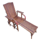 Rattan chaise longue 1900