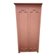Vintage two-door cabinet with shelves