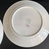 2 Vintage Plates Villeroy & Boch Mettlach - Economic Union France-Sarr