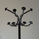 70's chrome parrot coat rack