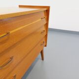 Vintage wooden chest of drawers from the 50s 60s
