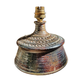 Pied de lampe en céramique