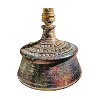 Pied de lampe en céramique