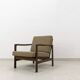 Fauteuil des années 60 par Zenon Bączyk, Pologne.