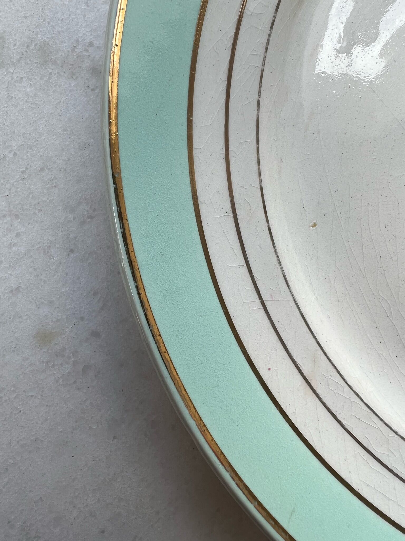 Flat plates Luneville France - Regency