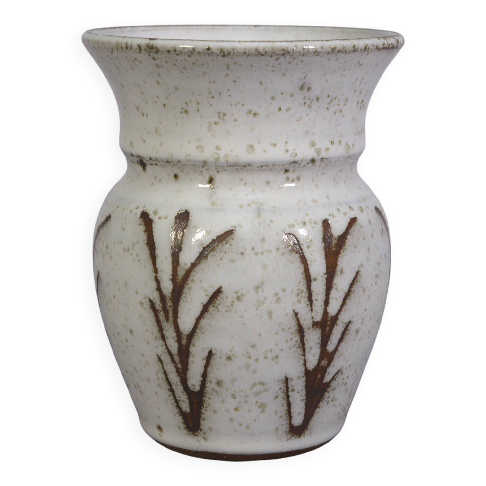 Ceramic vase by Alain Granet in VALLAURIS 1960s