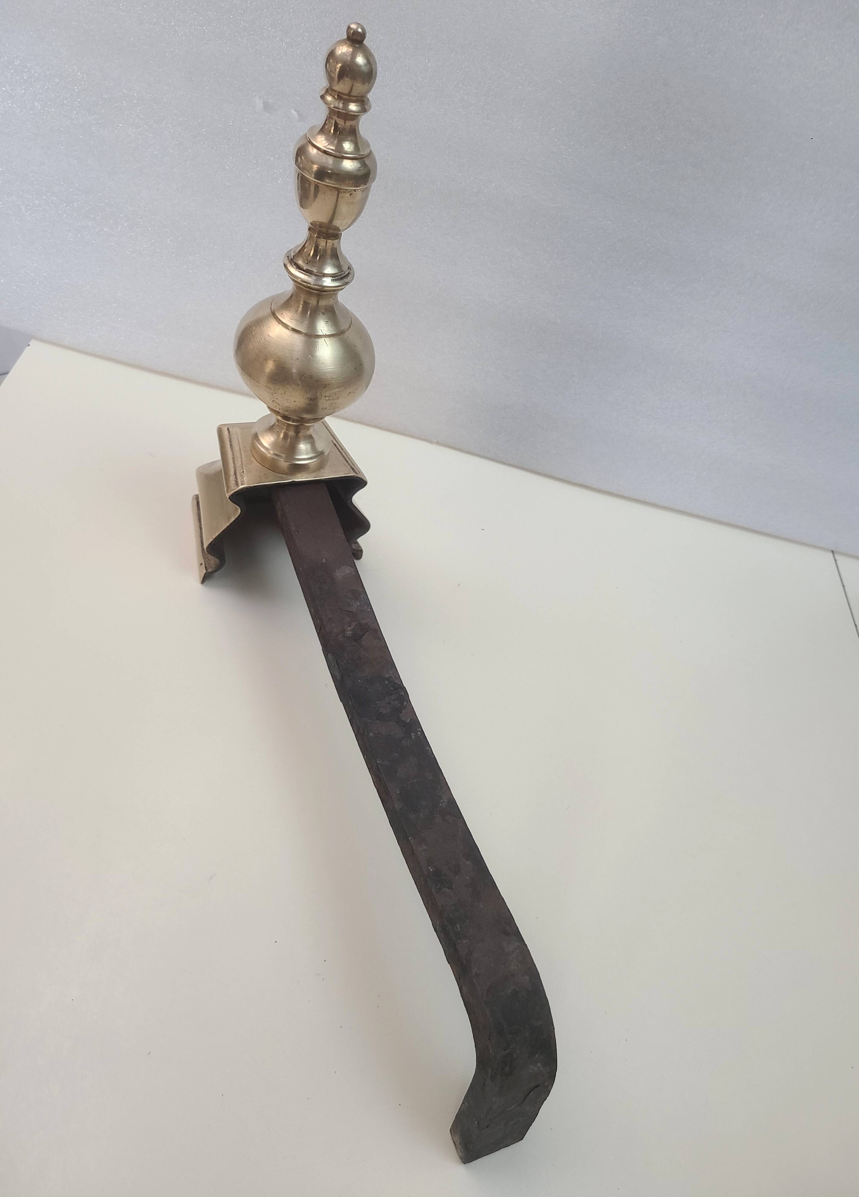 Louis Philippe andirons