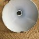 Enamelled sheet metal wall light