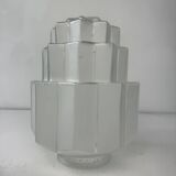 Old art deco skyscraper table lamp