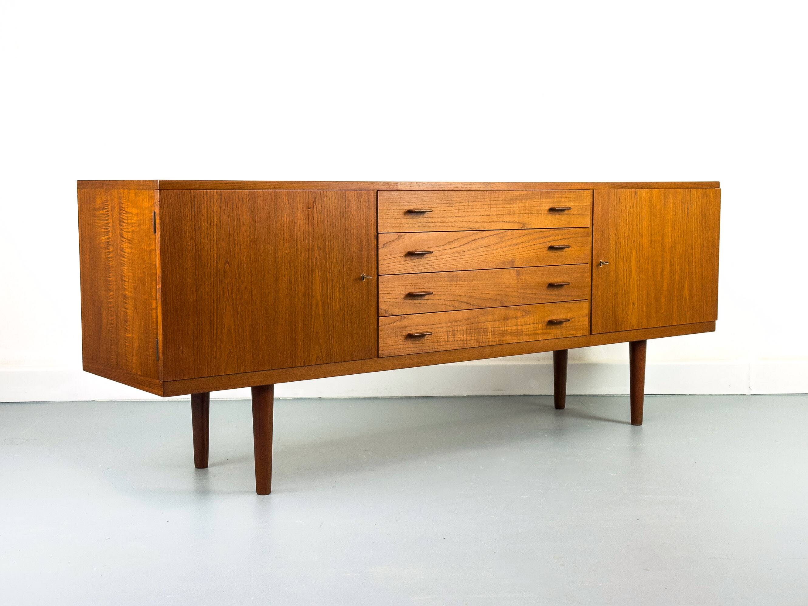 Teak Sideboard by Hans J. Wegner for Ry Møbler, 1959