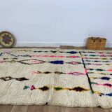 Handmade moroccan berber rug 258 x 160 cm