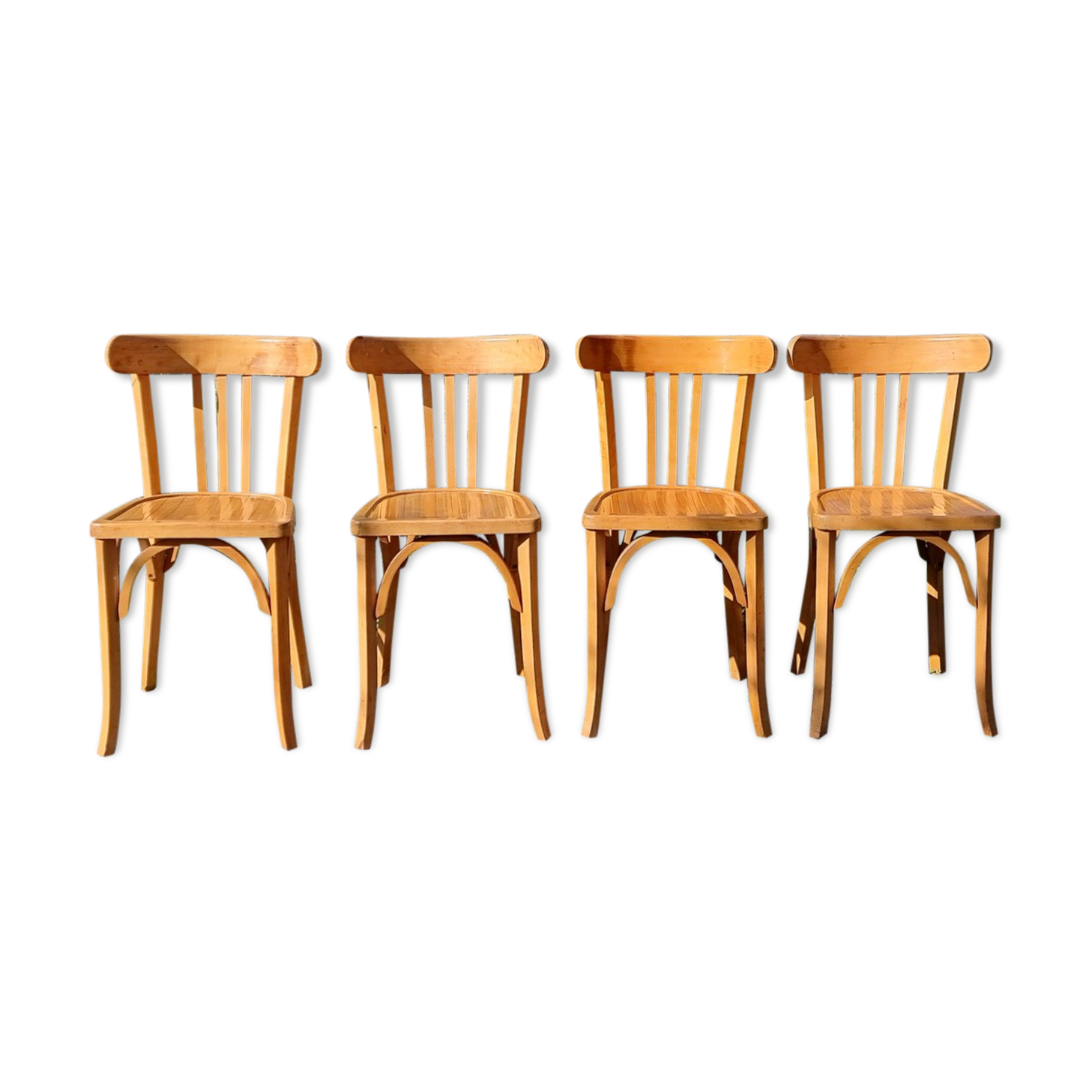 4 chairs bistro 50-60s