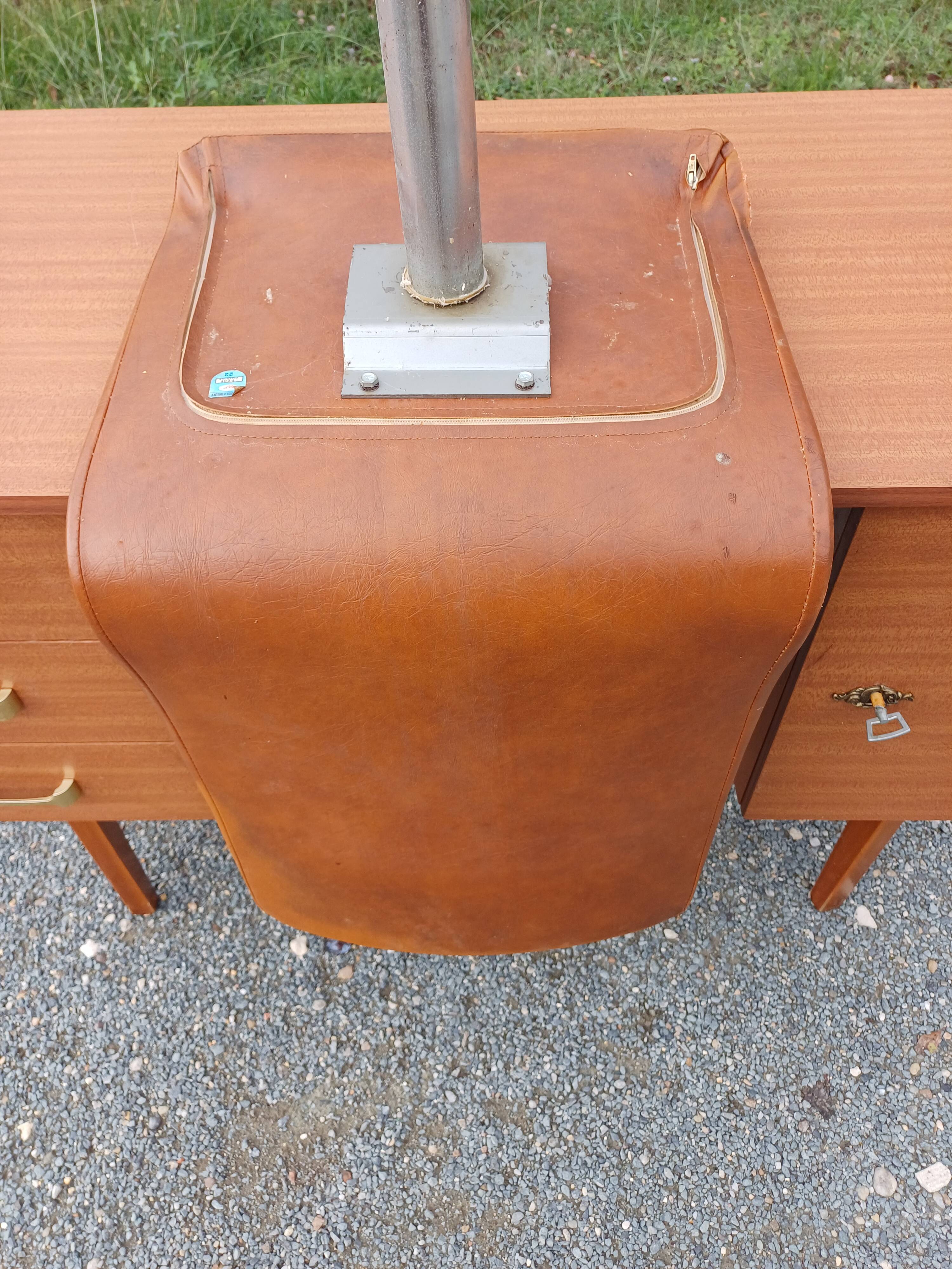 Vintage 70s Desk + Chair