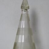 Carafe tronconique et ses 3 verres