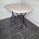 Marble top bistro table
