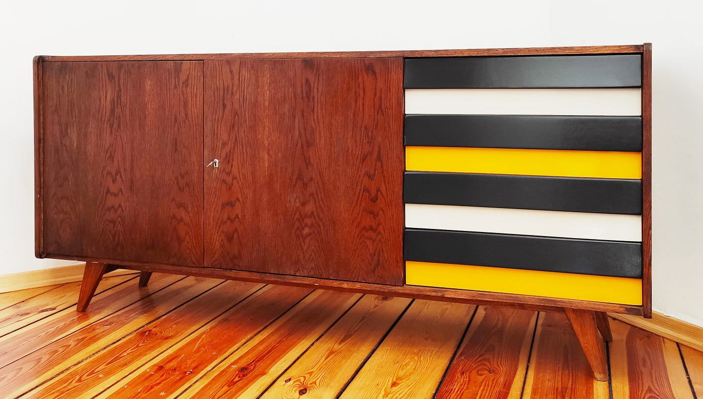 Sideboard by J. Jiroutek for Interier Praha, Czechoslovakia, 1960s