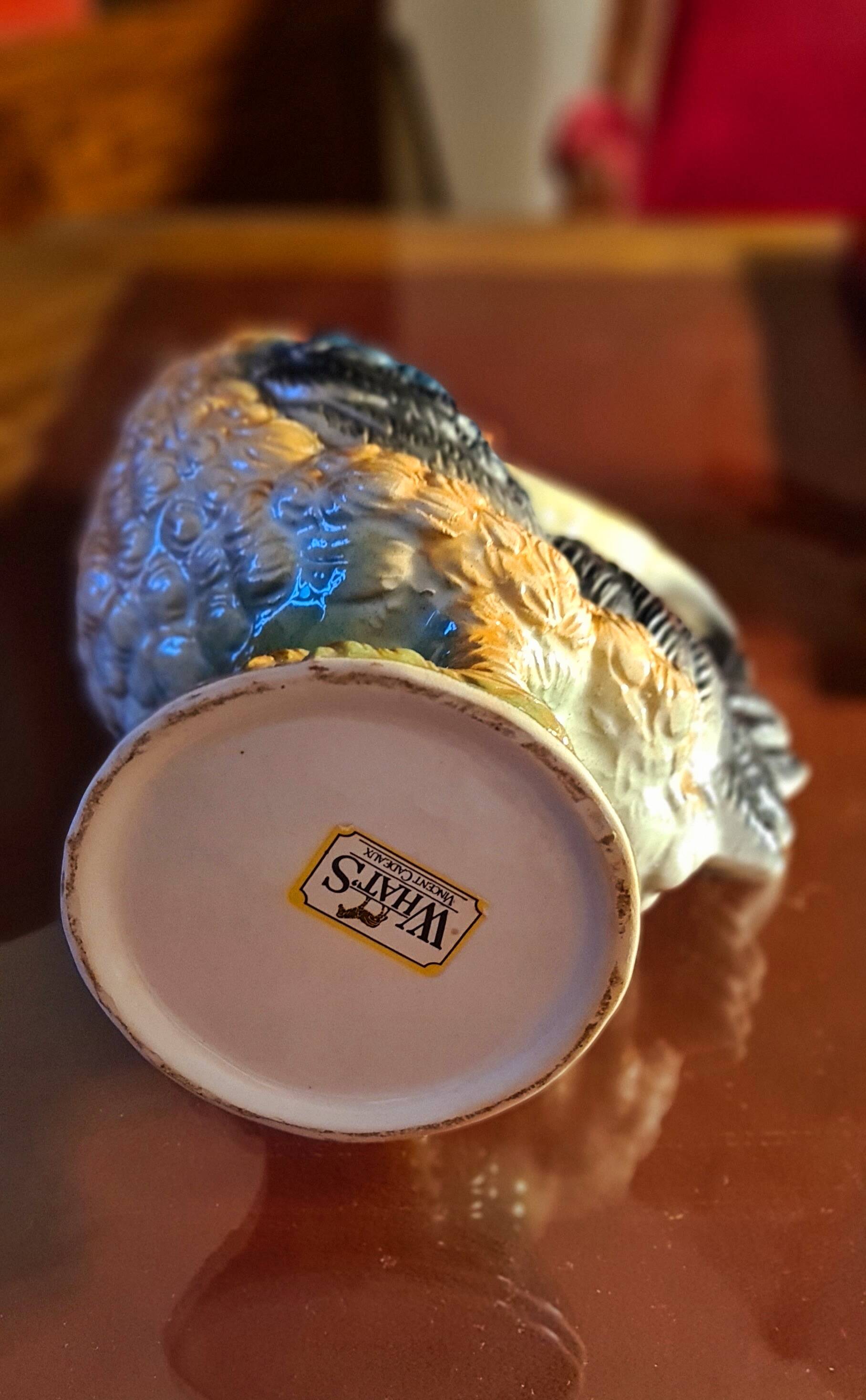 Coq en faïence dlg de st clément