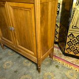 Louis XVI period buffet in restored blond walnut 18th