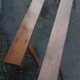 Pair of 183 cm farmhouse benches