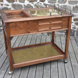 Wooden trolley