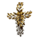 Hollywood Regency Gilded Wall Lamp by Hans Kögl
