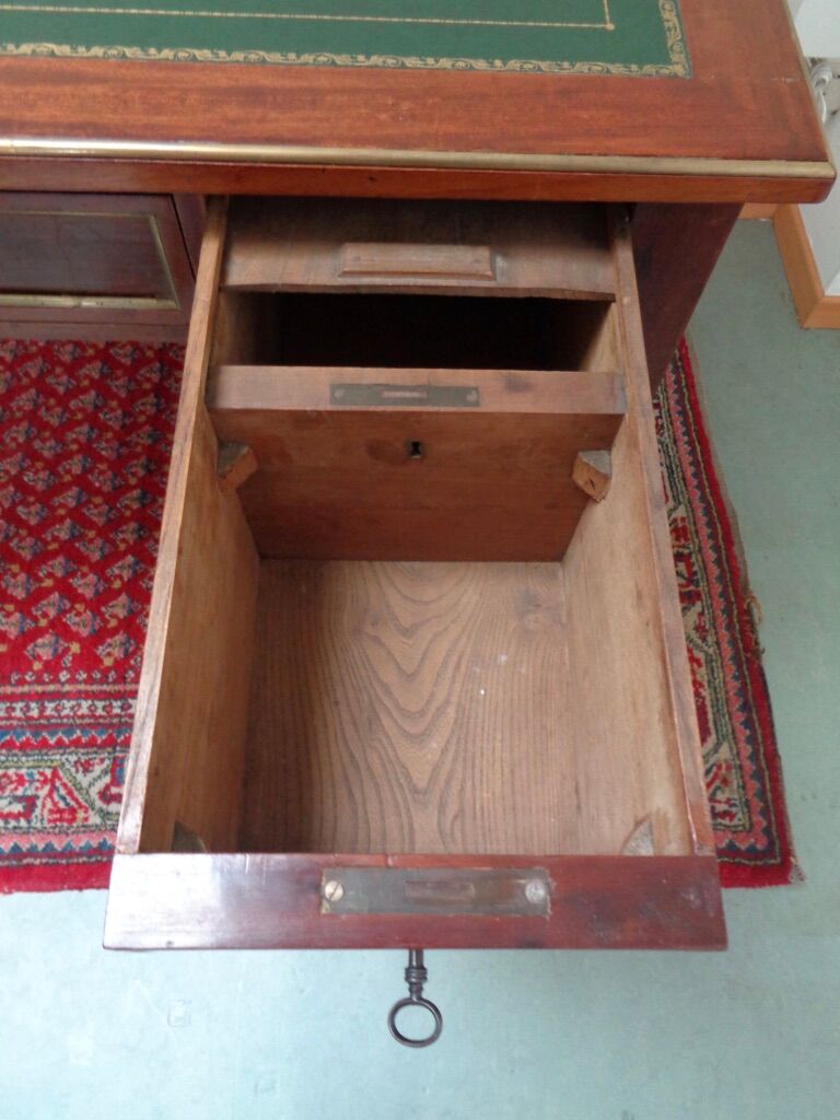 Louis XVI style double-sided desk