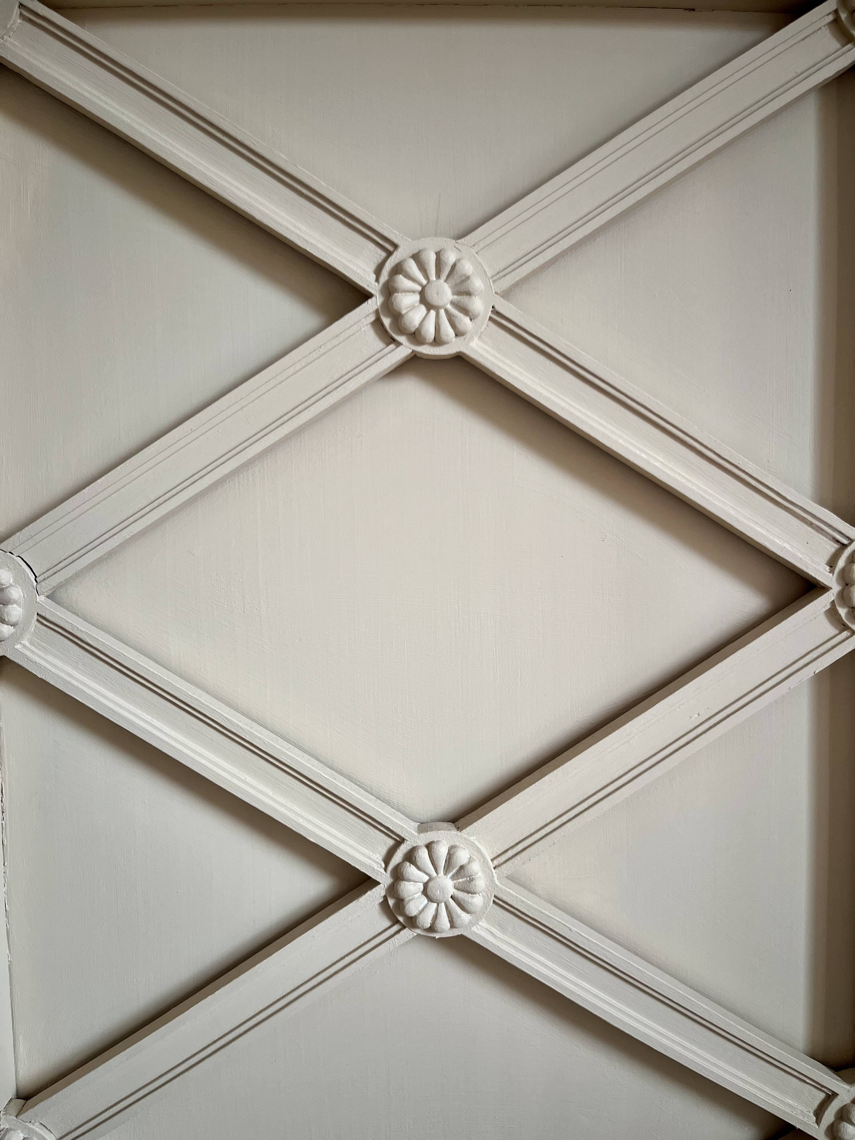 Carved wooden cabinet