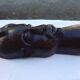 Large carved African head in exotic wood – Madagascar – 65 cm