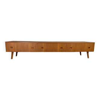 Low Scandinavian sideboard TV cabinet 1970