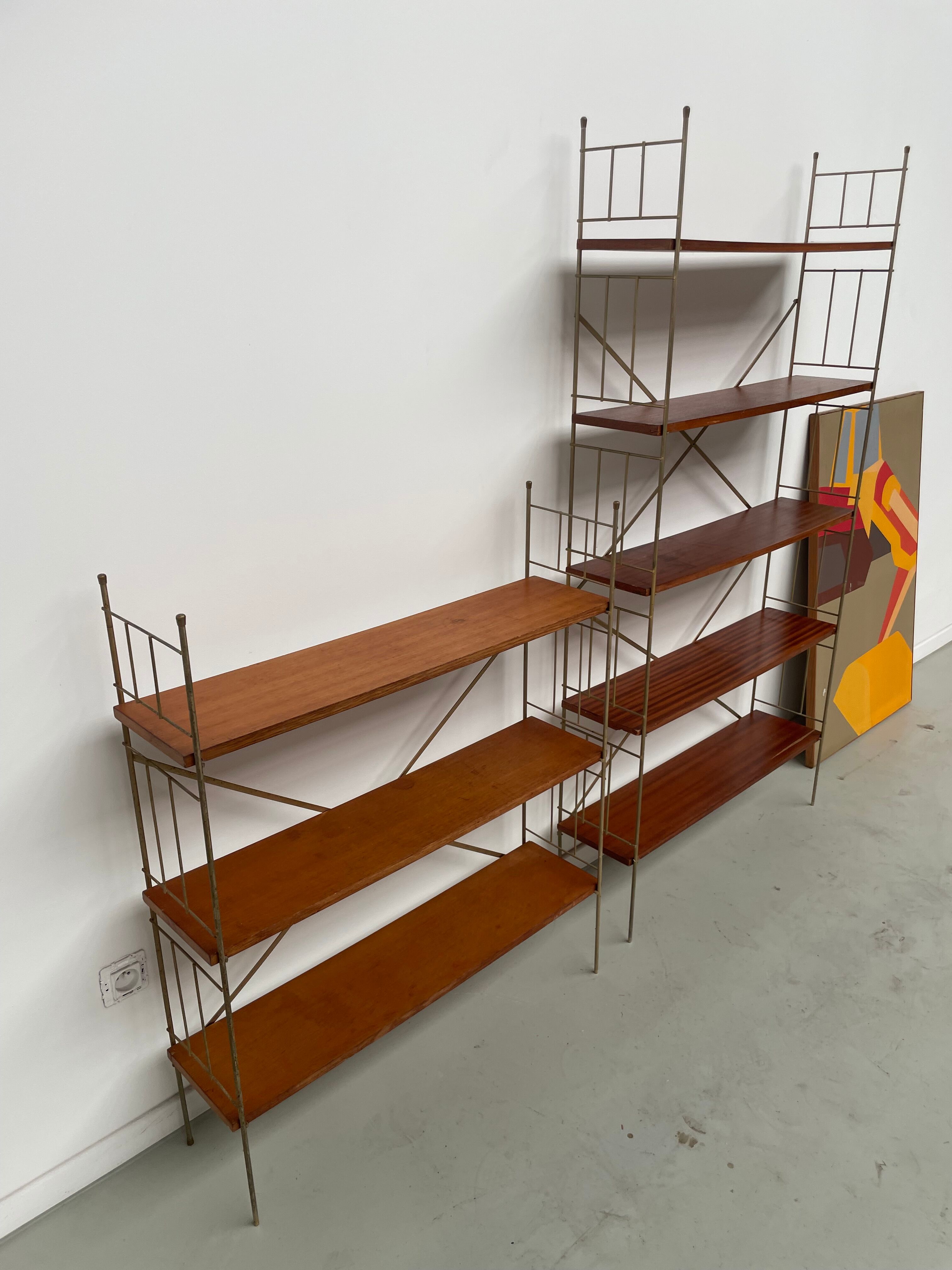 Pair shelves 60s