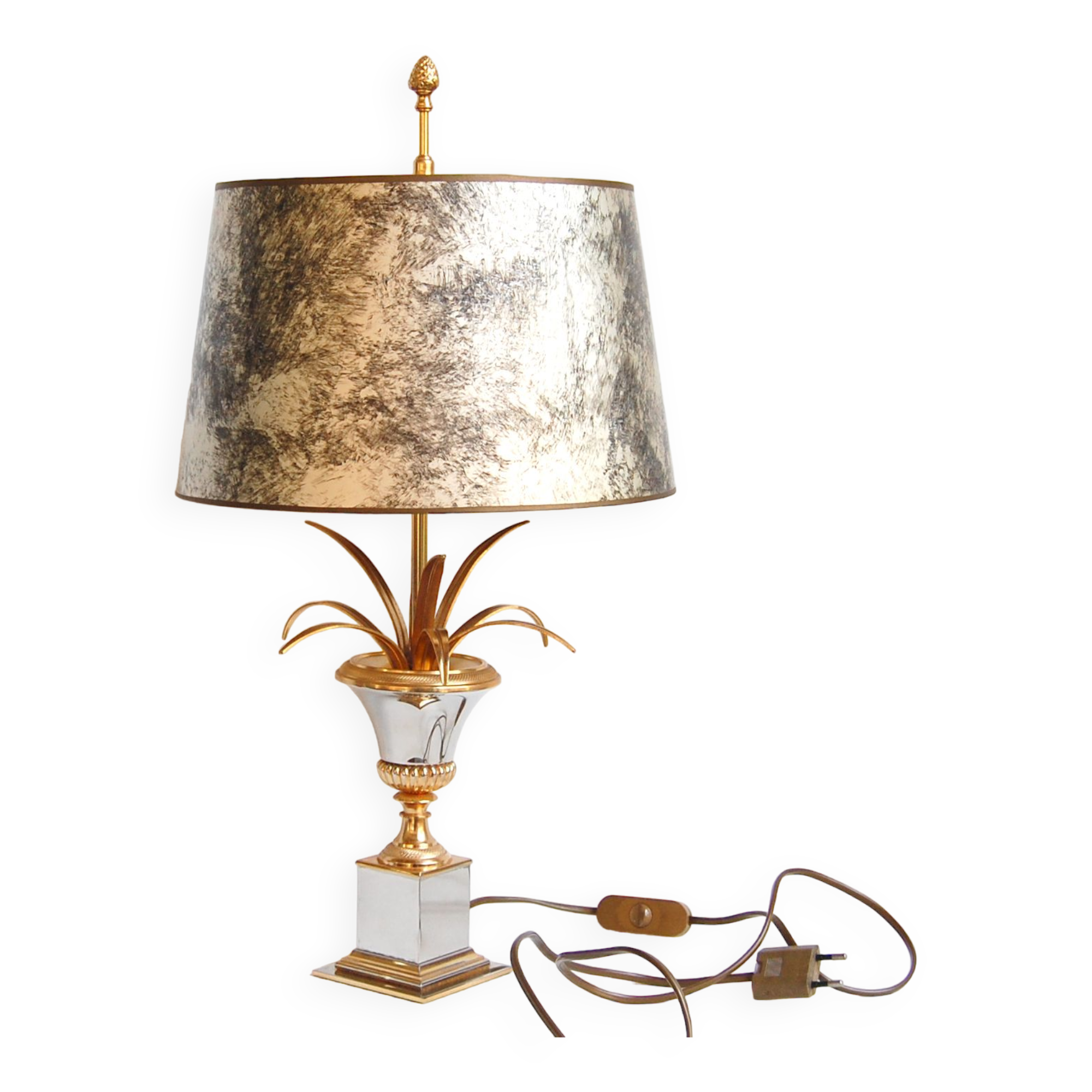 Regency style table lamp - Boulanger s.a. 1970s