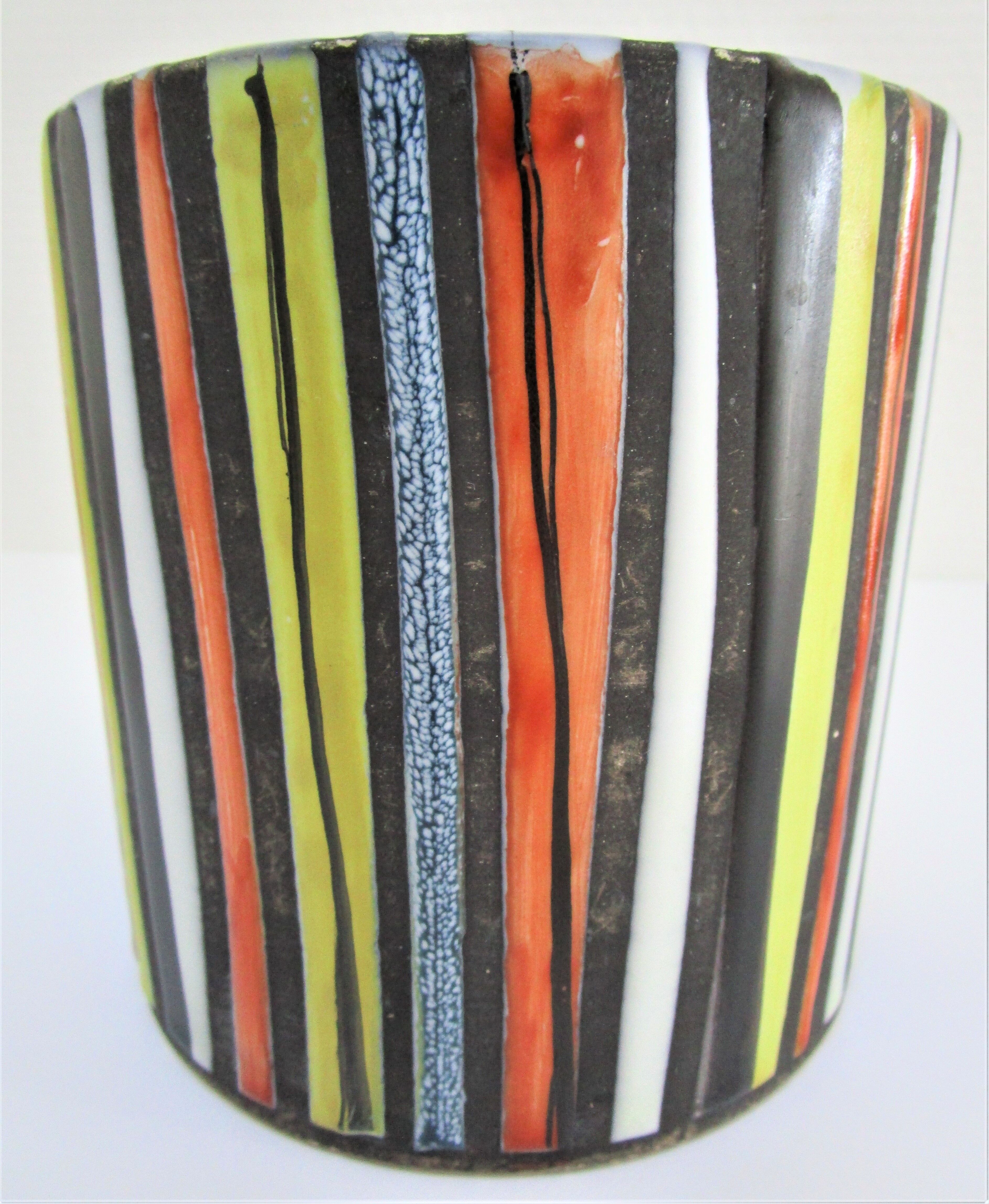 Ceramic sugar pot vallauris decoration pyjamas Roger Capron