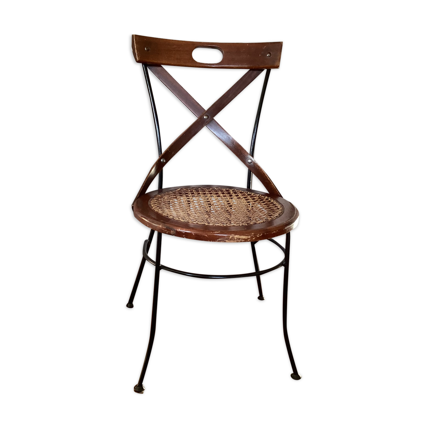 Old bistro chair year