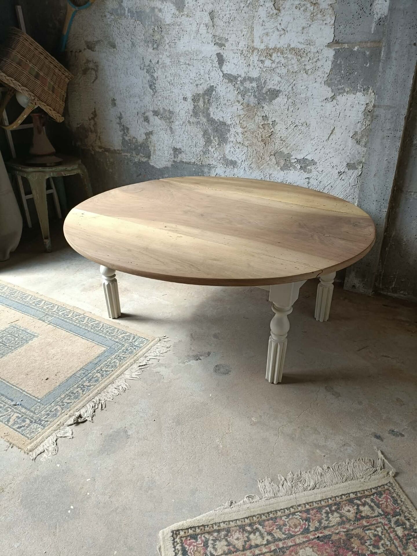 Table basse ronde 