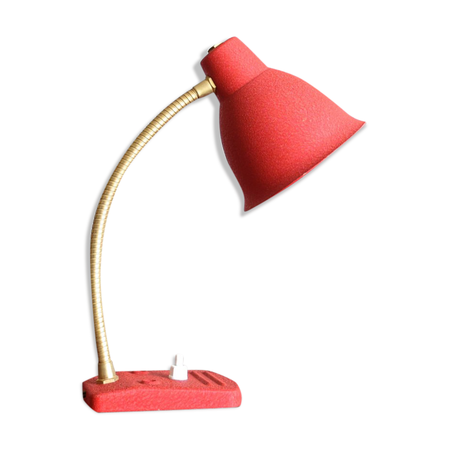 Articulated lamp red 50s