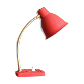 Lampe articulée rouge années 50