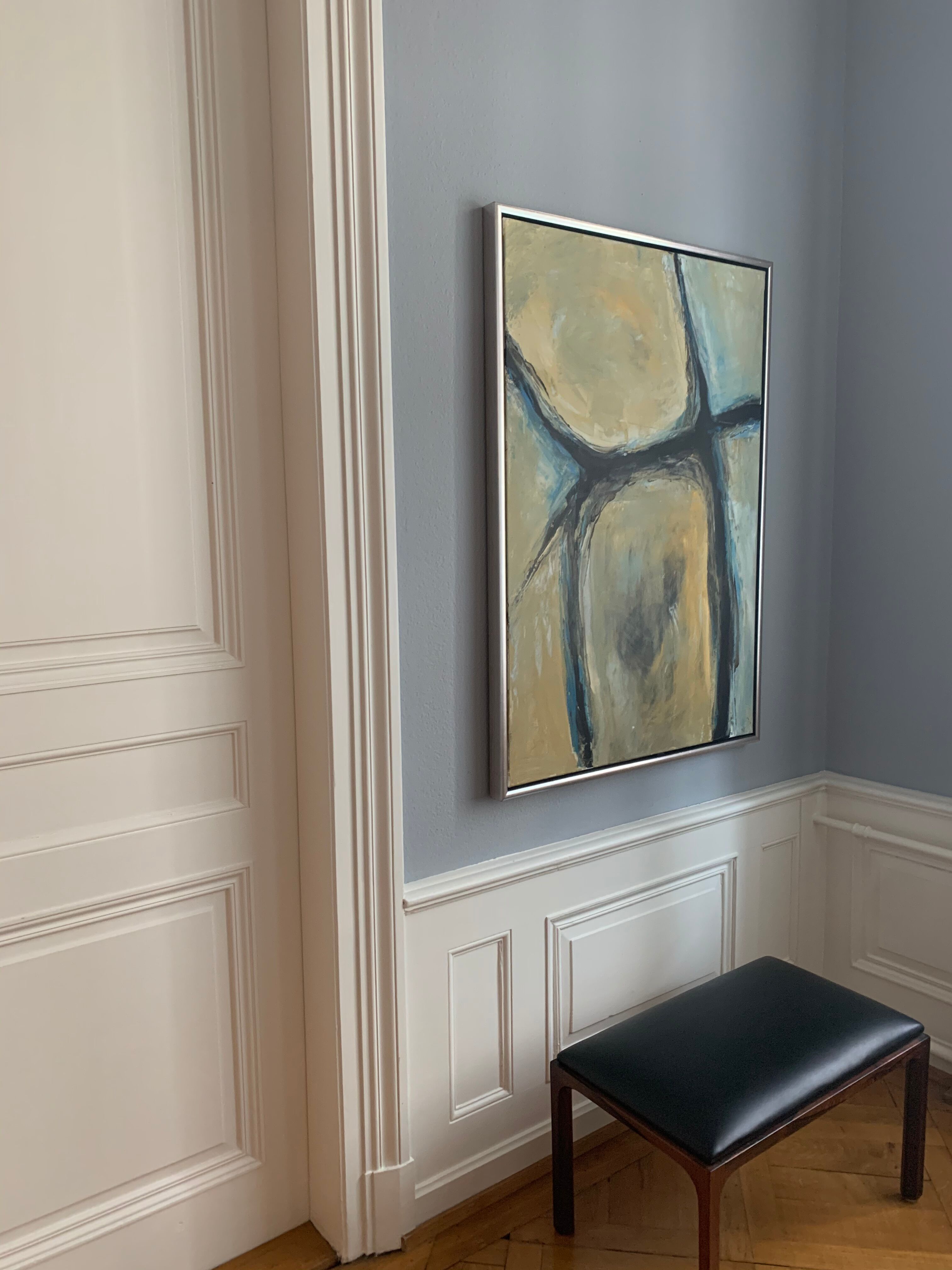 Framed oil painting 1970s