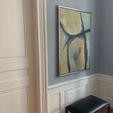 Framed oil painting 1970s