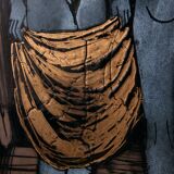 Lovers enamel artwork by Vitus Lőrincz