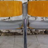 4 conference chairs from La Sorbonne, 1970