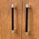 Vintage bookcase feet aileron 1950