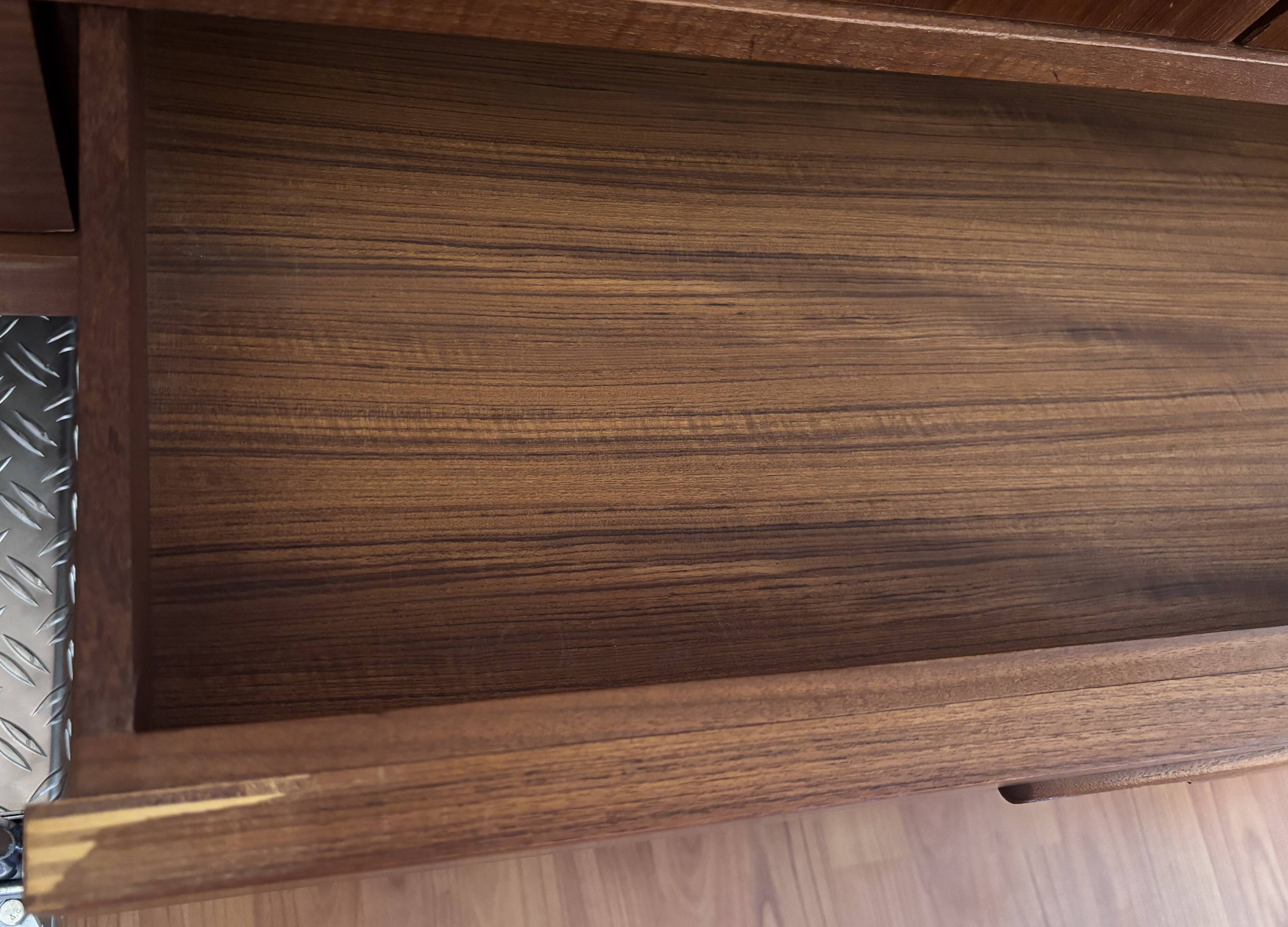 Armoire scandinave vintage teck - Années 1970