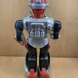 Red and silver Zadak robot