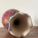 Handmade ceramic vase.