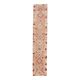 2'5x12'8 Vintage Orange Geometric Turkish Hand-Knotted Runner Rug 77x390